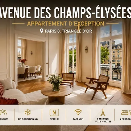 Avenue Des Champs-elysees, D'exception Apartment *
